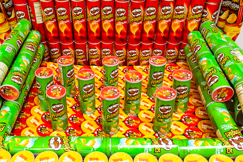 Illustration for article titled Here’s What a Team of Artists Made Out of a Ton of Pringles Cans